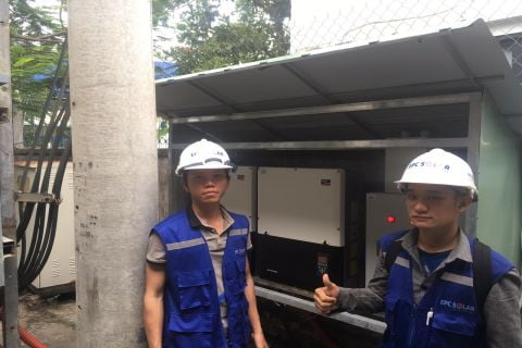 Điện mặt trời áp mái - Nhà máy nhựa SenKo - Đà Nẵng - 120kWp