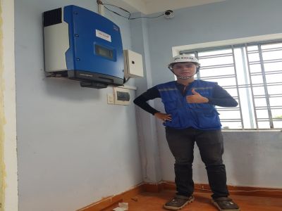 Điện mặt trời áp mái- Quận Hải Châu, TP Đà Nẵng - Công suất 12,42kWp