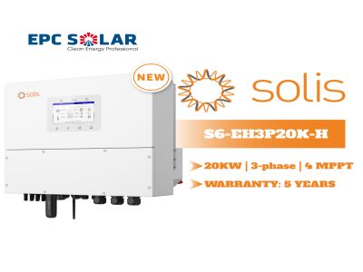 S6-EH3P 20K-H| 20KW|  3 pha| Inverter Hybrid- Biến tần lưu trữ điện mặt trời ba pha Solis