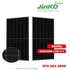 Jinko Solar 560Wp Solar Panel | JKM560M-72HL4-V