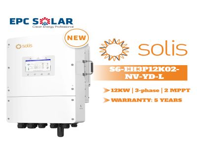 S6-EH3P12K02-NV-YD-L| 12KW| 3 pha- Biến tần lưu trữ năng lượng điện áp thấp ba pha Solis