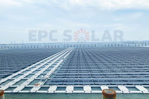 Dịch vụ vận hành & đào tạo vận hành Nhà máy điện mặt trời nổi 100Mwp tại Đài Loan