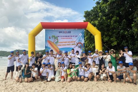 TEAM BUILDING - SUMMER 2022 - PHU QUOC WELCOME EPCSOLAR FAMILY