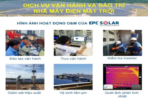 Dịch vụ Vận hành và bảo trì (O&M) Nhà máy điện mặt trời