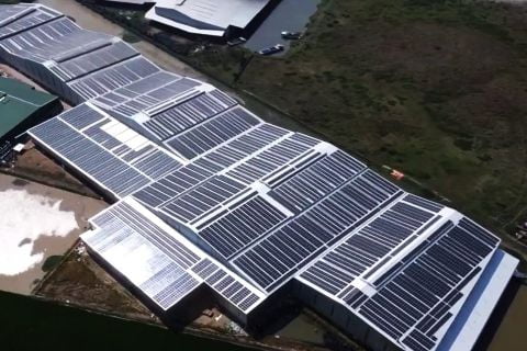 Hoàn thành dự án điện mặt trời áp mái 5000kWp tại Cần Thơ