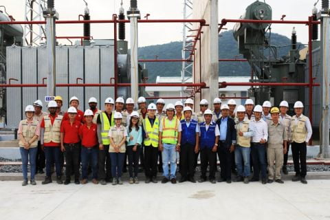 Sao Mai Group inaugurated Sao Mai solar power plant project by EPCSOLAR as General Contractor